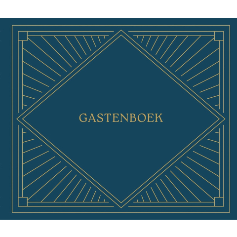 Gastenboek (blauw)