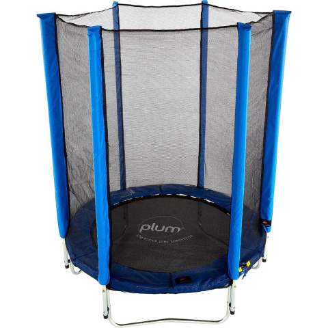Plum Junior - Trampoline - Veiligheidsnet - Blauw 4ft