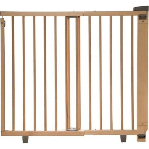 Geuther Plus 2734+ - Draaideurhekje - Beukenhout 93,5 - 133 cm natuur