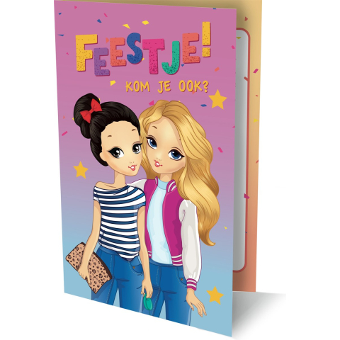 Best Friends uitnodiging PK 929 / set van 6