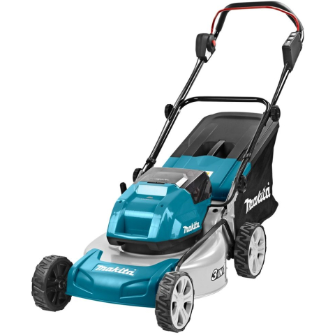 Makita DLM460PT2 - Accu grasmaaier - 46 cm maaibreedte - 60 liter opvangbak
