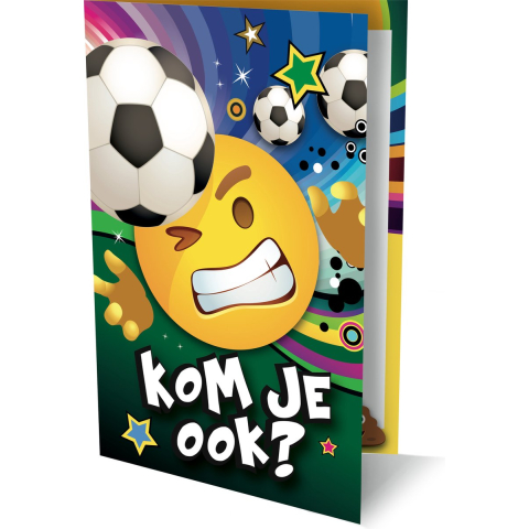 Sportkampioen uitnodiging PK 934 - set van 6