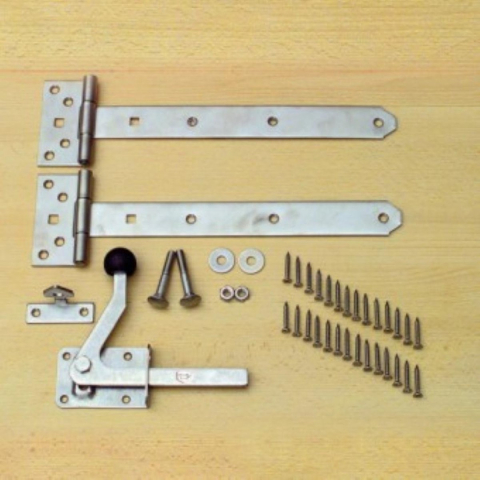 CarpGarant Tuinheksluiting RVS 300 mm