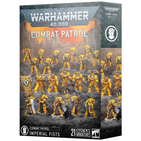 Warhammer 40,000 – Combat Patrol – Space Marines – Imperial Fists – Games Workshop