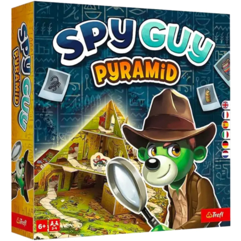 Spy Guy Pyramid (6+) – Coöperatief bordspel – Trefl