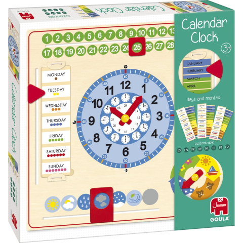 Kalenderklok – Educatieve Kalenderklok – Jumbo