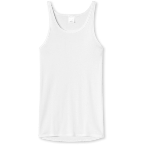 Schiesser Original Classics Rib Undershirt 3XL-6XL Wit katoen 4XL Heren