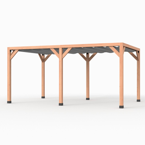 Douglas Pergola Westwood Vester Plus Antraciet 524 x 324 cm
