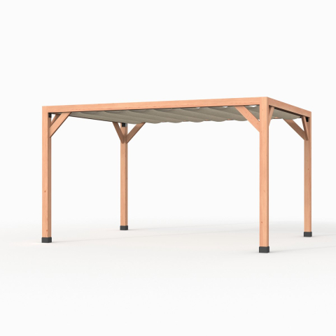 Douglas Pergola Westwood Vester Plus Gebroken Wit 424 x 324 cm