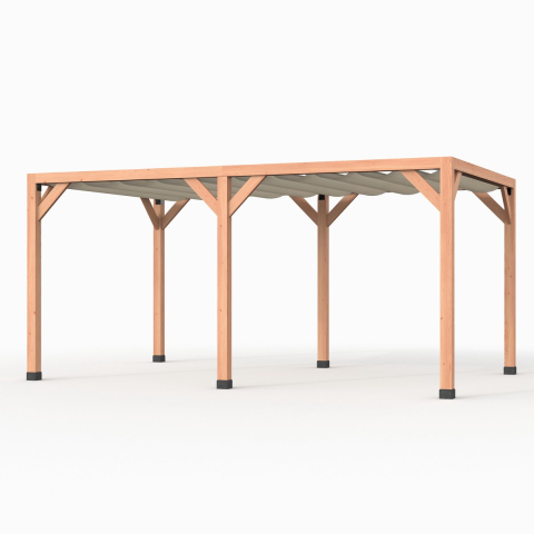 Douglas Pergola Westwood Vester Plus Gebroken Wit 524 x 324 cm
