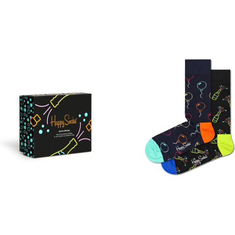 Happy socks Sokken 2P You Did It Socks Gift Set Versch. kleure katoen Maat 36/40