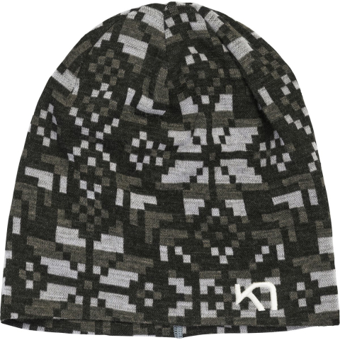 Kari Traa Else Beanie Zwart merinowol One Size Dames