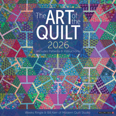 Art of the Quilt 2026 Wall Calendar