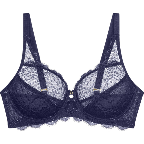 Triumph Amourette Sparkle Wired Bra Marine F 80 Dames