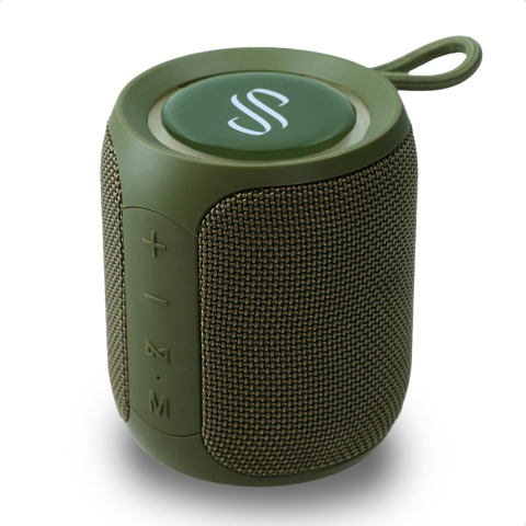 Selencia AquaPlay Bluetooth Speaker - Army Green