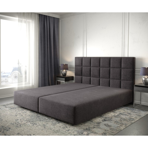 DELIFE Boxspring-frame Dream-Fine 180x200 microvezel zwart