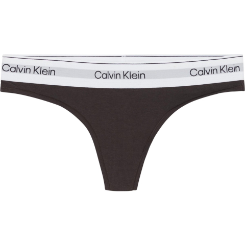 Calvin Klein Modern Cotton Naturals Thong Bruin Large Dames