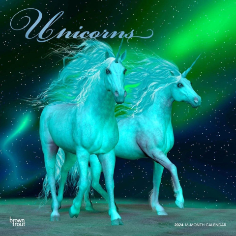 Unicorns 2024 Square Foil