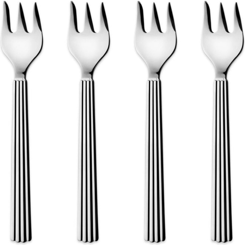 Georg Jensen Bernadotte taartvork 4-pack