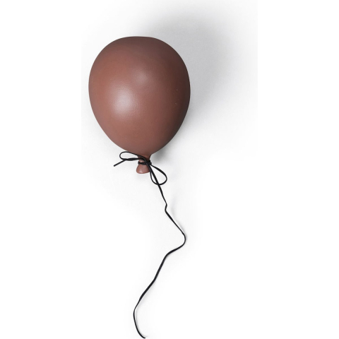 Byon Balloon decoratie 17 cm Dusty red