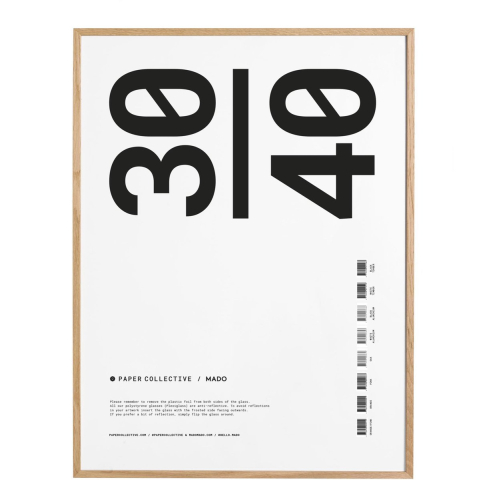 Paper Collective Paper Collective lijst plexiglas-eikenhout 30x40 cm