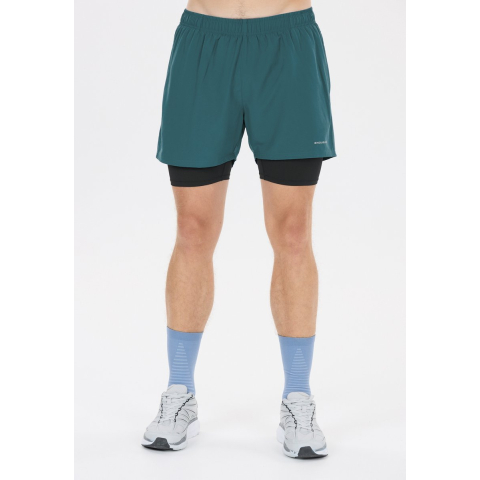 Endurance! Kros M 2-in-1 Shorts 3182 Dark Sea e233510-3182 dark