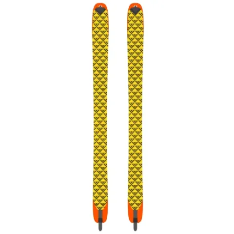 Stijgvellen Black Crows Pilus Draco Freebird (175cm - Geel)