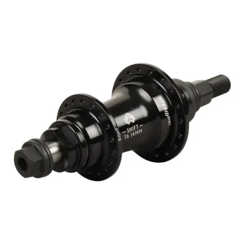 Éclat Shift TA FC/CS Rear Hub (Zwart - Left Side Drive)
