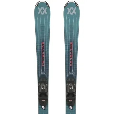 Kinderski's Völkl Peregrine Jr + 4.5 Vmotion (80cm - Blauw)