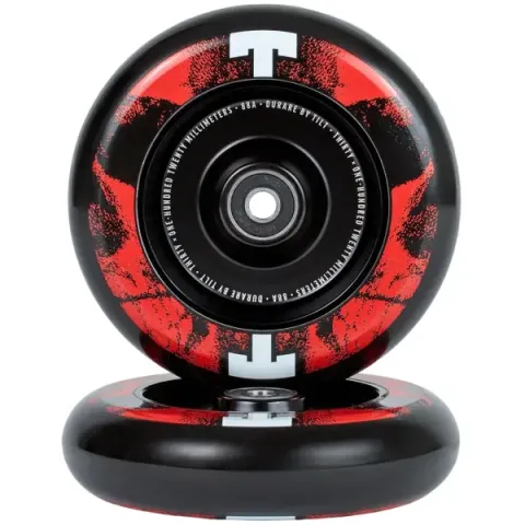 Stuntstep Wielen Tilt Durare Selects Skulls (120mm - Rood)