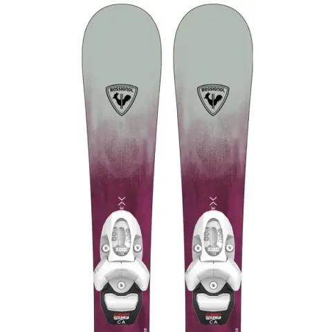 Kinderski's Rossignol Experience W Pro + Team 4 (80cm - Purple/Grey)