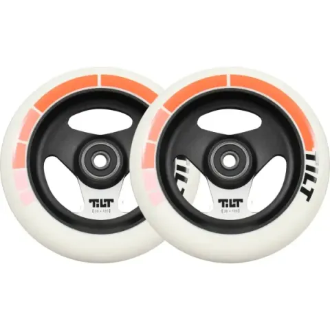 Stuntstep Wielen Tilt Stage I Wide 2-Pack (120mm - Red Stripe)