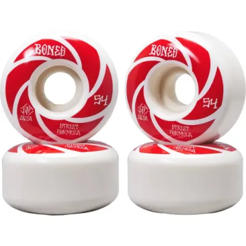 Skateboard Wielen Bones STF V1 Standard 4-Pack (54mm - Patterns 103a)