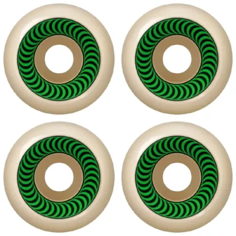 Skateboard Wiel Spitfire Formula Four 99D O.G. Classics 4-pack (52mm - Wit/Groen)