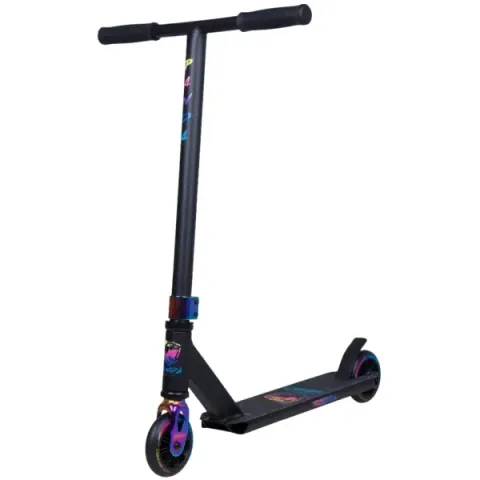 Stuntstep Panda Cub (Black/Rainbow)