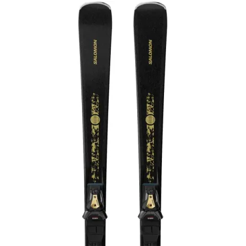 Carve Ski's Salomon S/Max No12 + M11 GW (170cm - Black / Glitter)