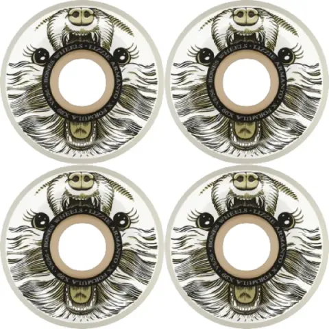 Skateboard Wielen Bones Lizzy Armanto 4-Pack (56mm - Wit)