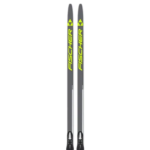 Fischer LS + Skibindingen Langlaufski's Schaatsen (186cm - Zwart)