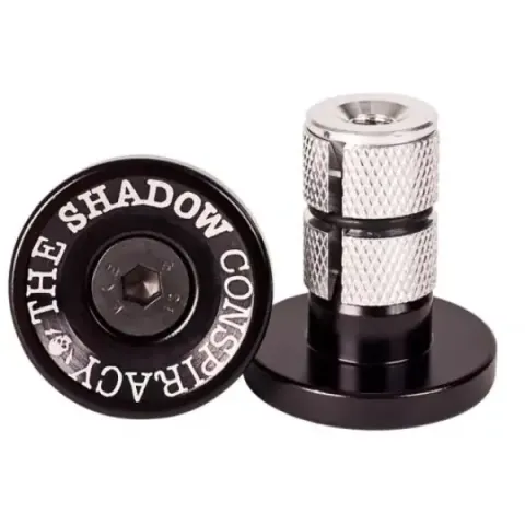 Bar Ends Shadow Deadbolt Alloy (Zwart)