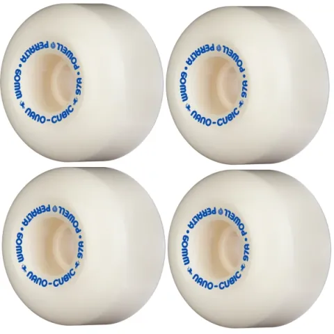 Powell Peralta Dragon Nano Cubic Skateboardwielen 4-pack (60mm - Wit)