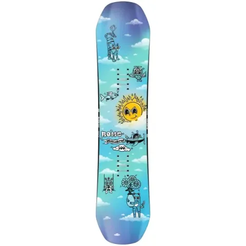 Snowboard Rome Minishred Kinder (100cm - Blauw)