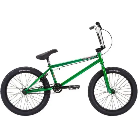 Bmx Freestyle Stuntfiets Stolen Heist 20'' (21" - Dark Green)