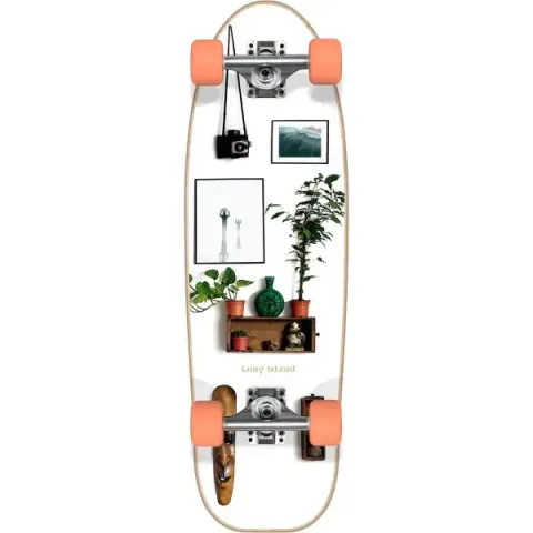 Cruiser Skateboard Long Island Compleet (28.5" - Wall)