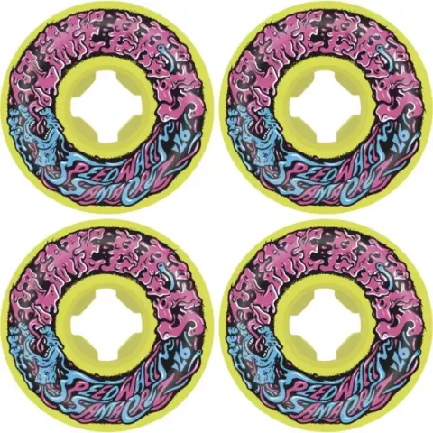 Skateboard Wielen Slime Balls Vomits 4-Pack (54mm - Mini 97a)