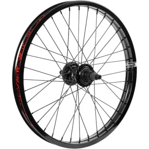 BMX Wiel Shadow Optimized Freecoaster (Zwart - Right hand drive)