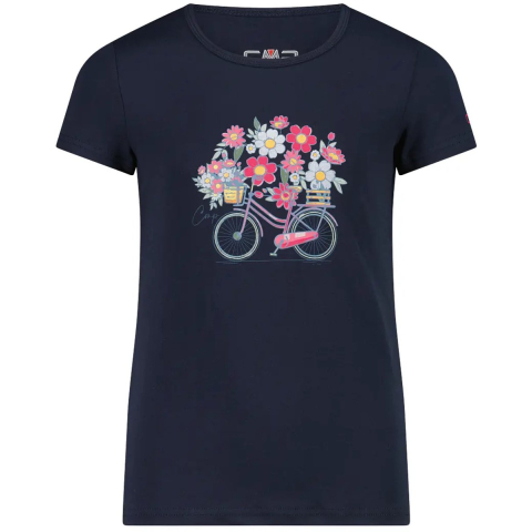 Meisjes T-shirt met bedrukt patroon CMP