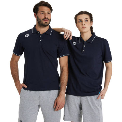 Katoenen polo Arena Team Solid
