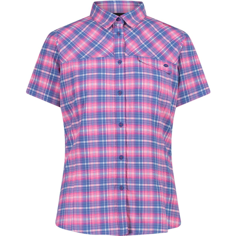 Vrouwelijke geruite blouse CMP