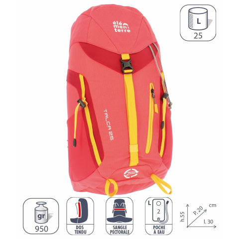 Elementerre talca 25 l rugzak
