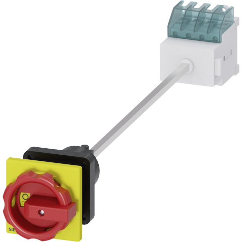 Lastscheidingsschakelaar Rood, Geel 3-polig 6 mm² 16 A 690 V/AC Siemens 3LD20440TK53